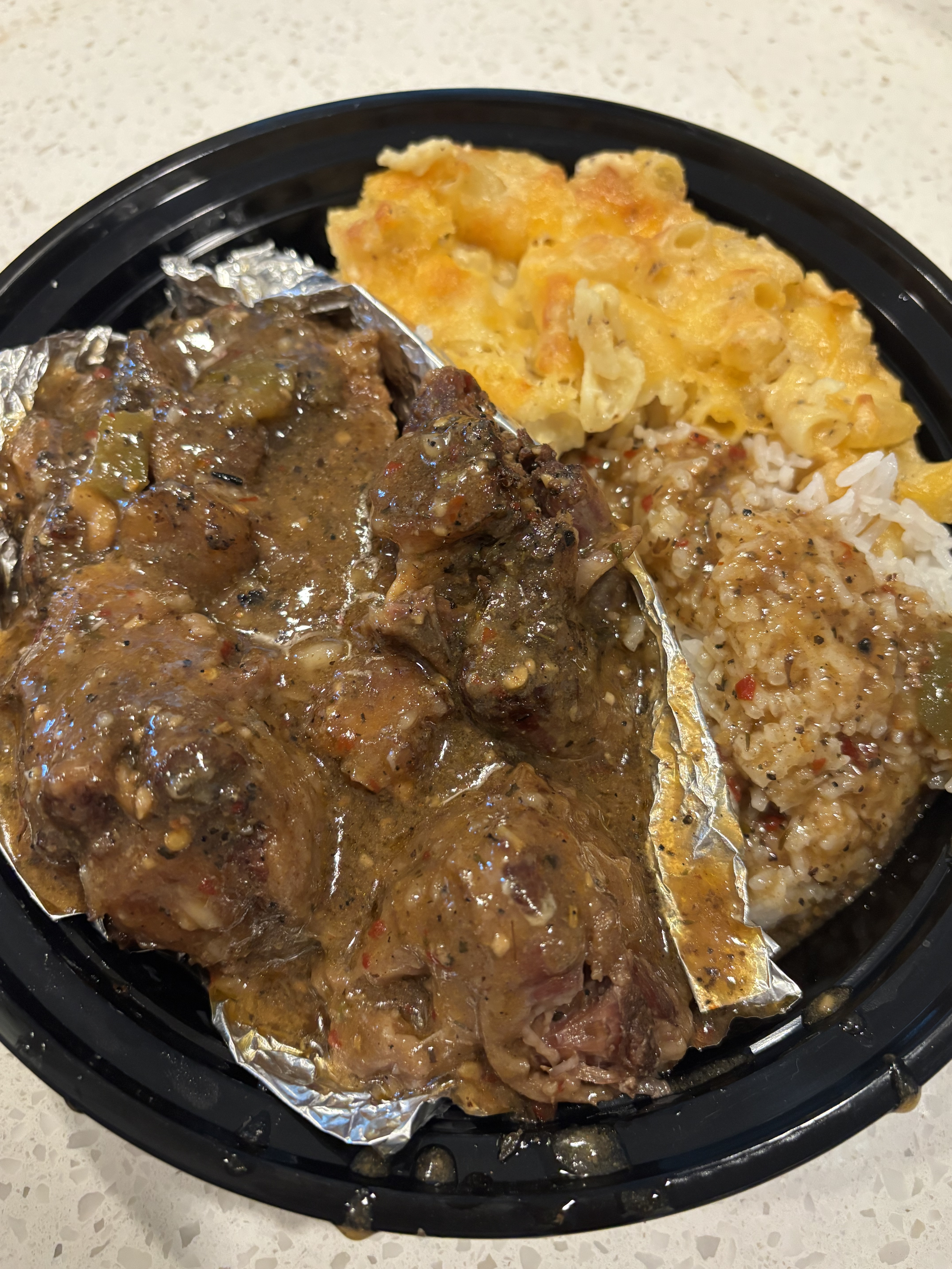 Signature soul food plate