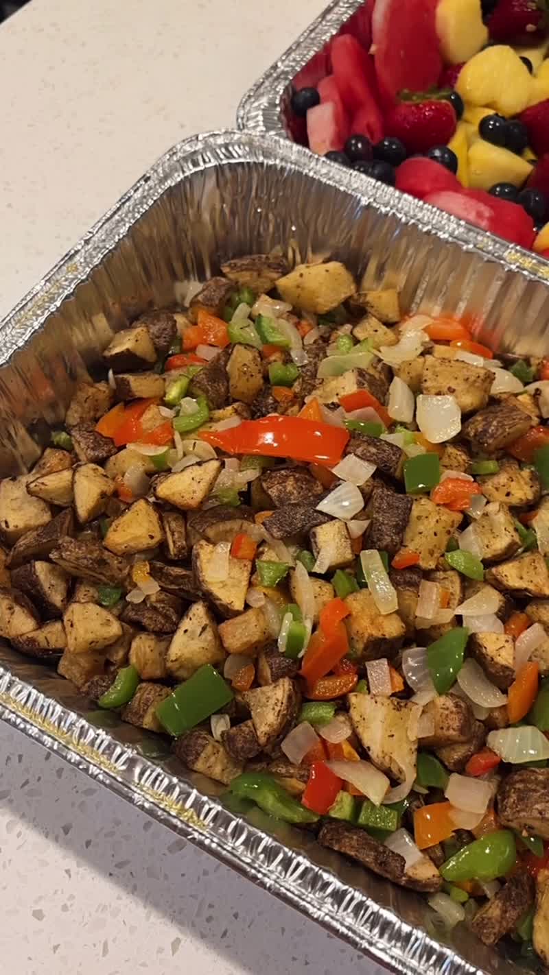 Chef Chellie B. dish