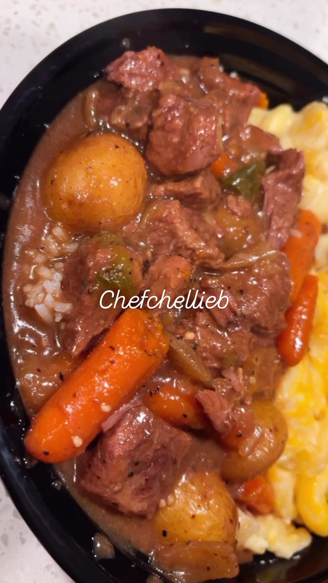 Chef Chellie B. dish